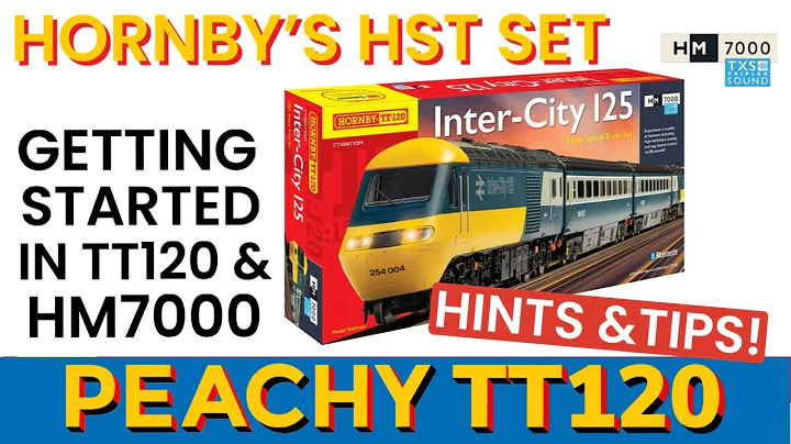 TT 120 HST Inter-city 125 set from @HornbyModelRailways