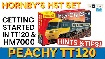 TT 120 HST Inter-city 125 set from @HornbyModelRailways