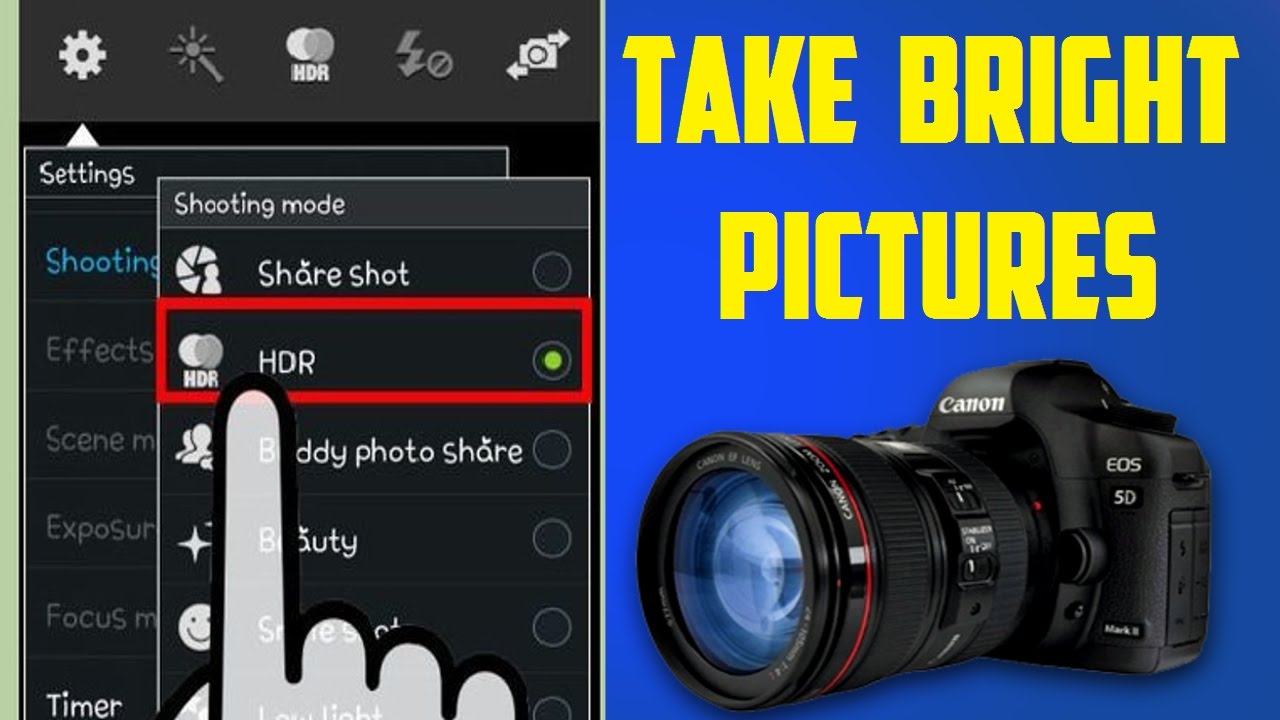  What is HDR Mode  How to Use it YouTube