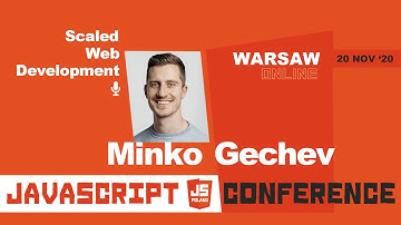 JS POLAND - Minko Gechev - Scaled Web Development