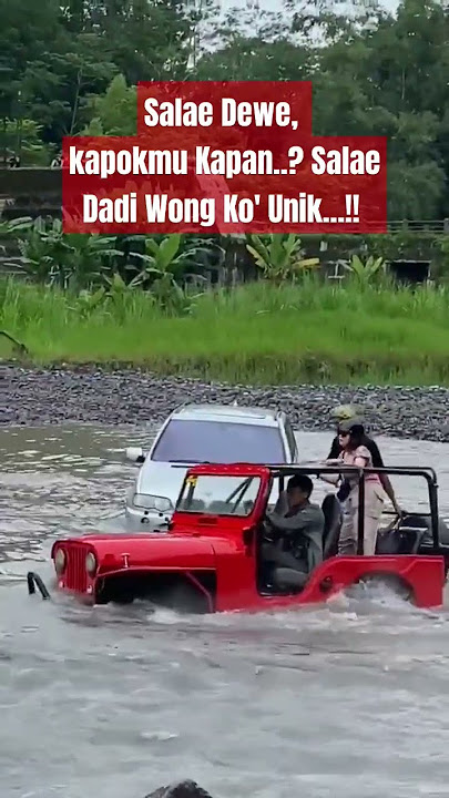 Dadi Wong kok Unik #infojogja #jeepmerapi #viral #jogja24jam #viralvideo #infoterkini #mobilrenang