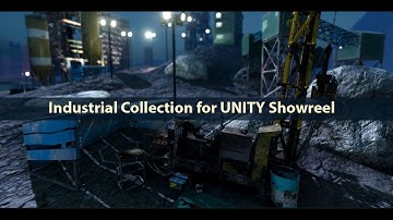 Industrial Collection asset for unity showreel