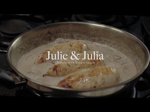 Chicken with cream sauce from the movie ‘Julie & Julia’ | Honeykki 꿀키