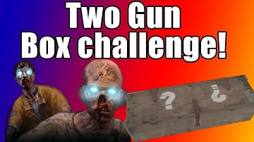 TWO GUN BOX CHALLENGE - FAIL :( ( Black Ops 2 Zombies)