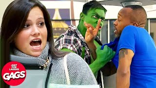 Customer Hulks Out At Sales Associate | Just For Laughs Gags