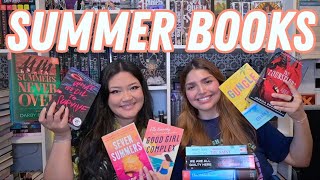 summer book recommendations + our summer tbr ☀️🏝️