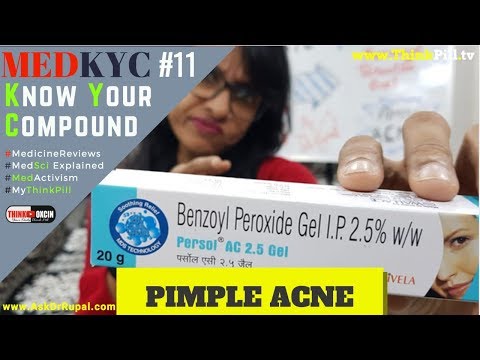 Persol AC . GEL - Dr Rupal Review - Pimple Acne ka ilaj (Benzoyl Peroxide) #CareSkin #MedKYC