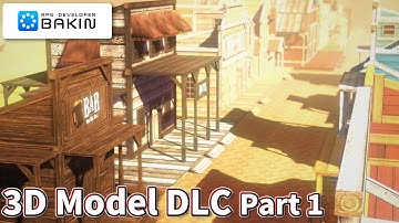 [RPG Developer Bakin] 3D Model DLC Part 1 - Introduction Trailer