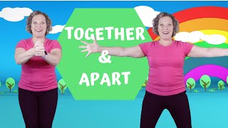 Preschool Music & Movement | Together and Apart | Hip Hop Action Song for Kids