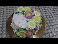 Торт с астрой игольчатой ( Cake with aster needle)