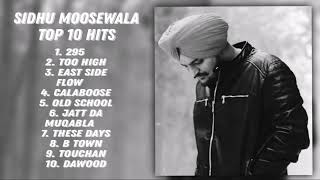 Sidhu Moosewala Top 10 Hits | Sidhu Moosewala hits | Punjabi hit songs🖤 |