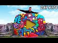 customizing a huge YouTube playbutton (1,000,000 subs special)