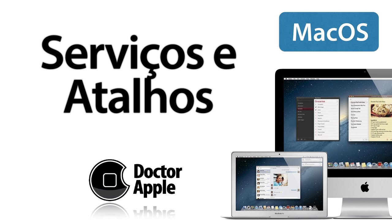 Aula Apple Mac - Serviços e Atalhos