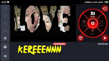 edit video text keren android ||tutorial text di kinemaster