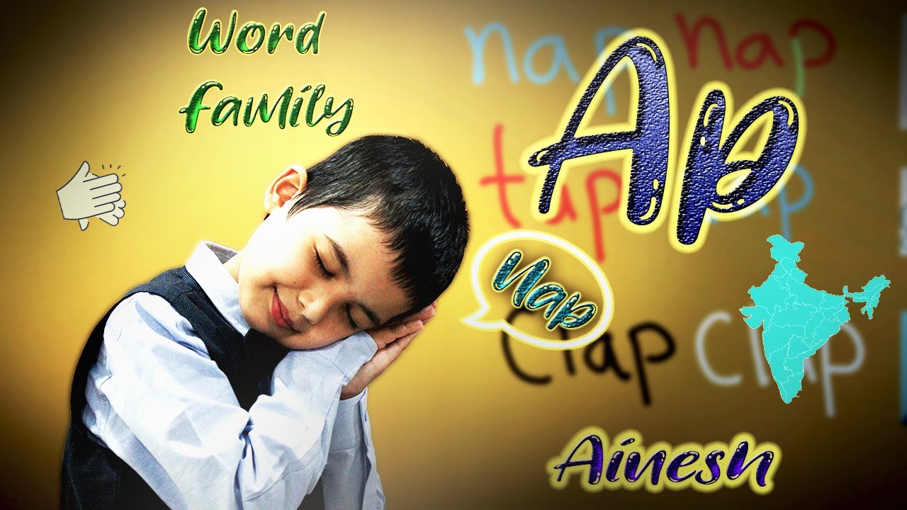 Learn to read: The 'AP' word family | Word Family -ap | Phonics ...