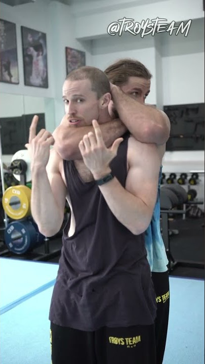 How to escape a standing rear choke. #shorts