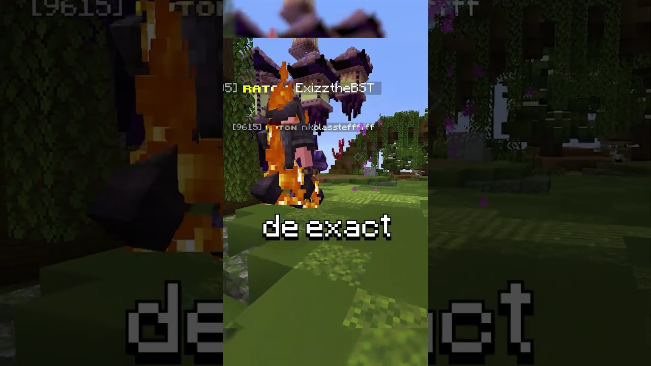 Bataie, lupte si explozii..  #minecraft #romania #shorts