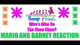 Barney & Friends: Who's Who On The Choo Choo? (Season 3, Episode 16) [Mario and Barney Reaction]