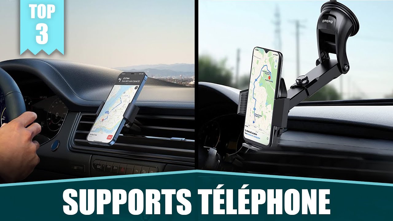 Support téléphone voiture ⇒ Comparatif des meilleurs modèles