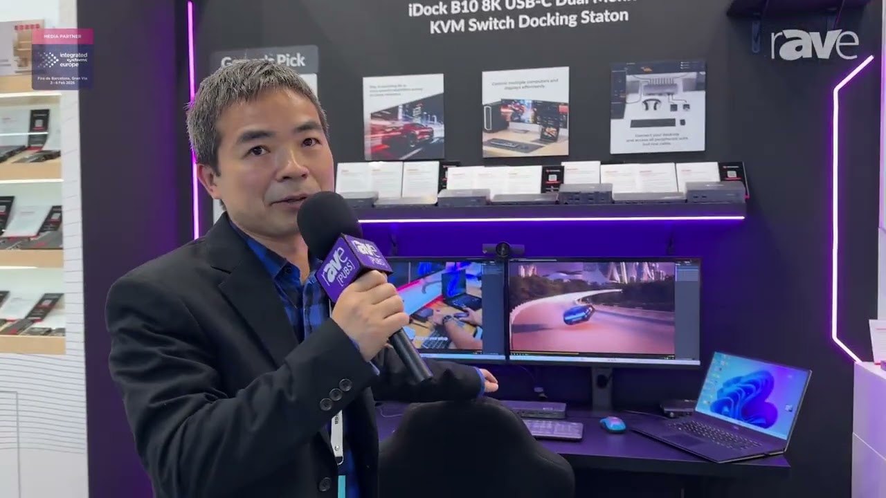 ISE 2026: AV Access Showcases Overview of Company and iDock Series