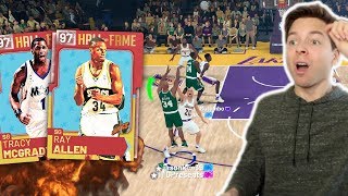 PINK DIAMOND PACK & PLAY! RAY ALLEN TAKES OVER! NBA 2K19