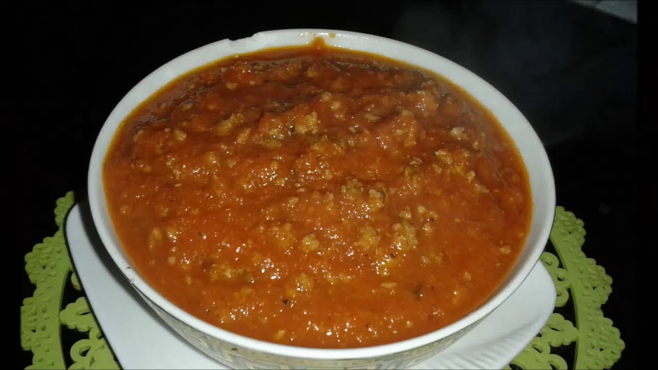 طريقة تحضير صلصة البولونيز