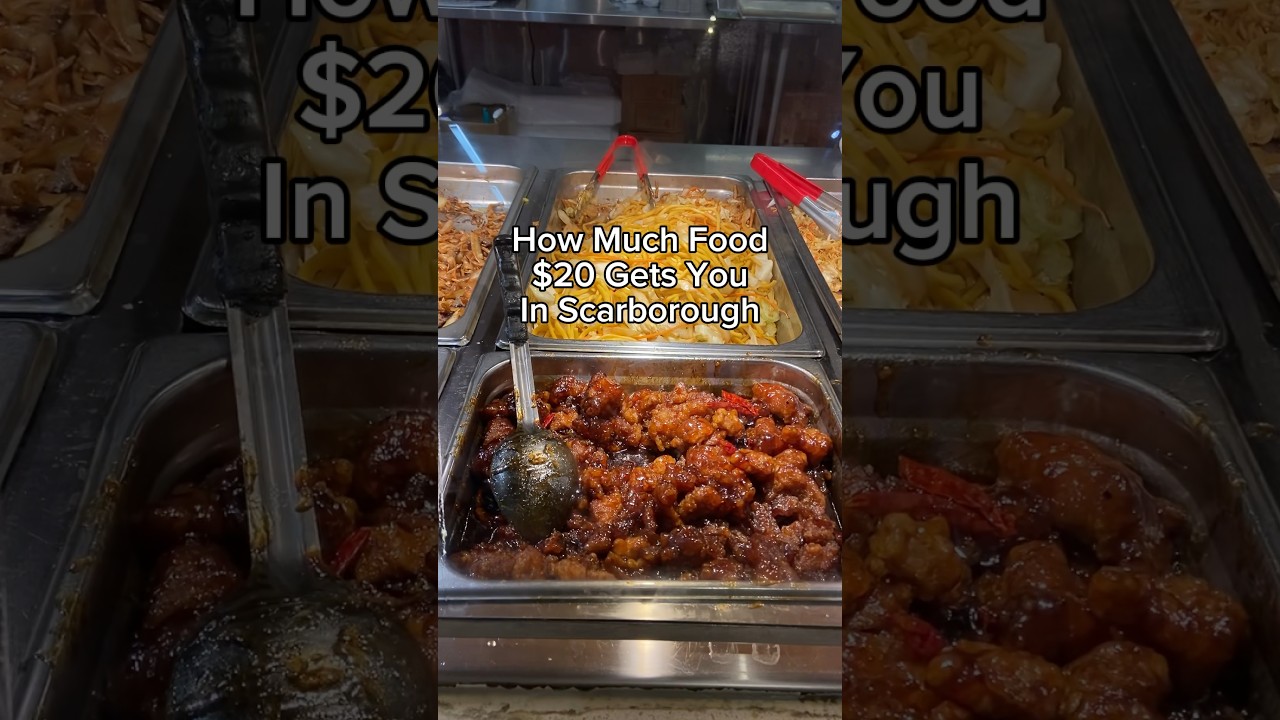 How Much Food $20 Gets You In Scarborough Toronto