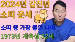 2024년 갑진년 1973년 계축생 52살 소띠운세 열매의 결실을 맺을 시기가 다가오는 소띠운세