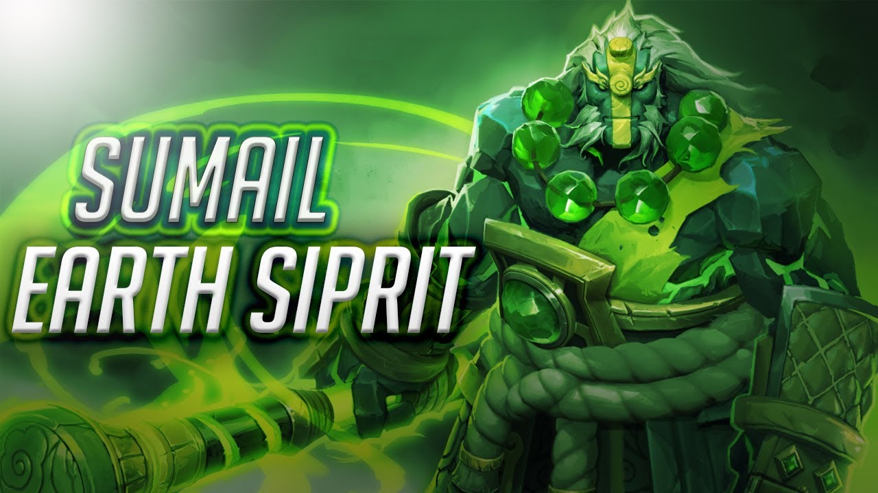 EG.SUMAIL Earth Spirit- Mid Game- Patch 7.20e Full Game Dota 2