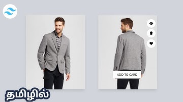 tailwind css use ecommerce card design | tailwind css tutorial in tamil