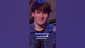 Connor gets put on the spot in Wild ‘N Out😂