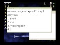 How to change xp sp2 to sp3 easy way