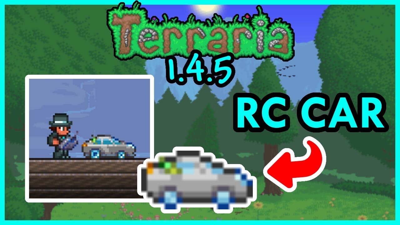 Terraria 1.4.5 - Wall Racer Car