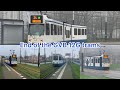 Laatste dag GVB 12G trams. 02-01-2021/end of the GVB 12G streetcars