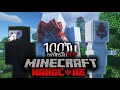 จะรอดมั้ย!! เอาชีวิตรอด 100วัน Hardcore Minecraft SCP ในสถาบันองค์กรลับ SCP !! โคตรหลอน!!