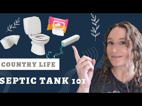 SEPTIC TANK FAQ: What is a septic tank? Can I flush tampons with a septic tank?
