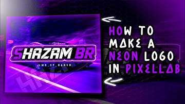 HOW TO MAKE NEON TEXT IN PIXELLAB | NEON EFFECT |  PIXELLAB TUTORIAL | NEON TEXT IN ANDROID
