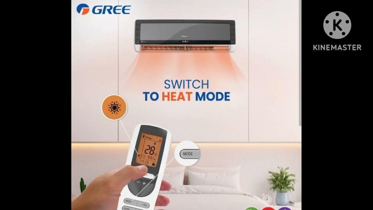 How to convert GREE AC into HEATER ای سی کو ھیٹر میں کیسے تبدیل کیا