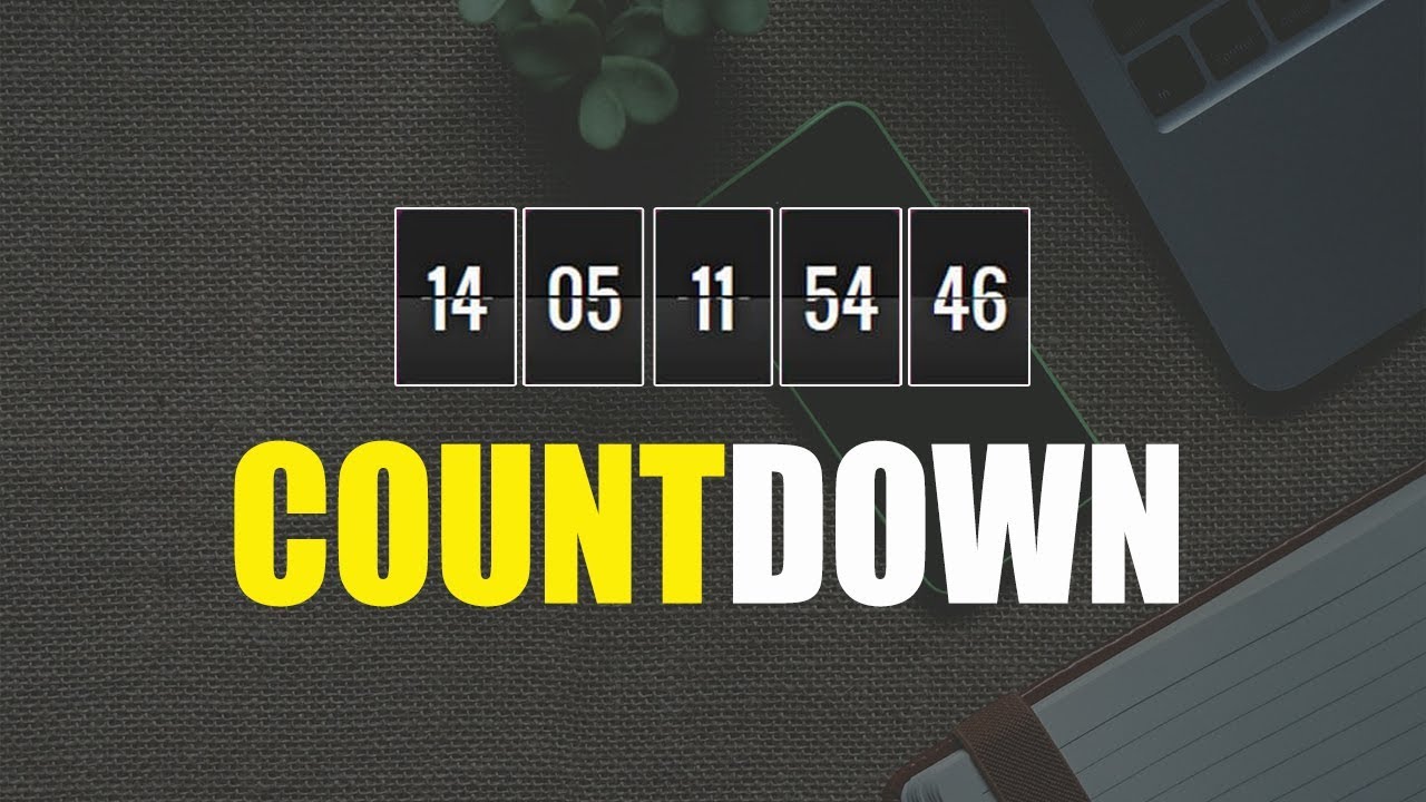 countdowns html