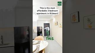 Discover one of the most affordable 3 bedroom residences in Kilimani.#viralshorts #realestate