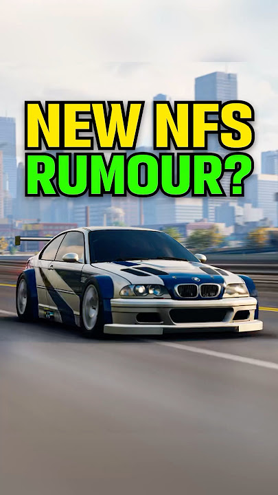 A NEW Need For Speed Game is in Development?!