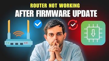 Router not working after firmware update