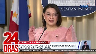 Malacañang - ‘Di kumbinsido si PBBM sa giit ni SP Cayetano na inatake ang Senado | 24 Oras