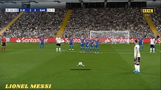 Lionel Messi Free Ki̇ck Goal Beşi̇ktaş - Barcelona Pes 2021