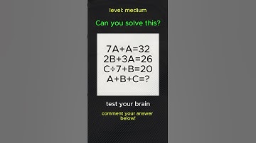 158.Can you solve this? #maths #logicalstation #brainteaser #braintestsolution #puzzle #mathematics