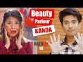 BEAUTY PARLOUR KANDA | AAjkal Ko Love | Episode -164 | April  2021 | Jibesh | Colleges Nepal