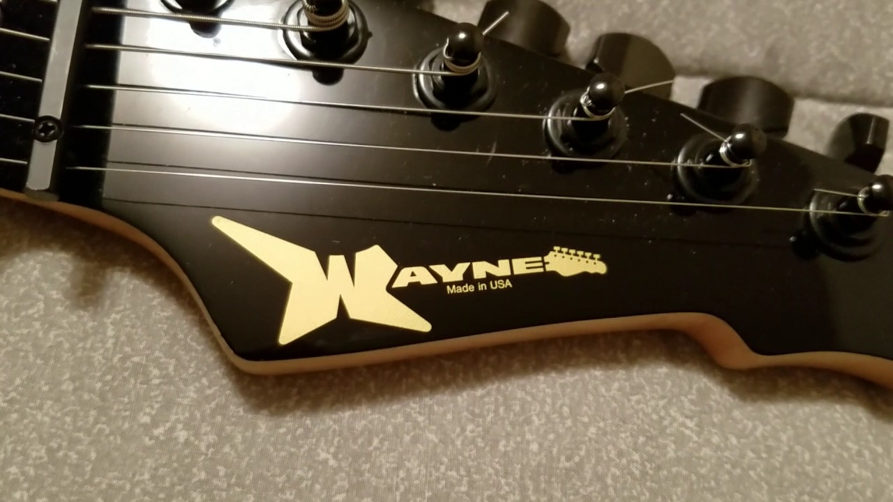 Wayne Guitar Demo and Review YouTube