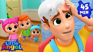 daddy got boo boo little angel kids songs nursery rhymes