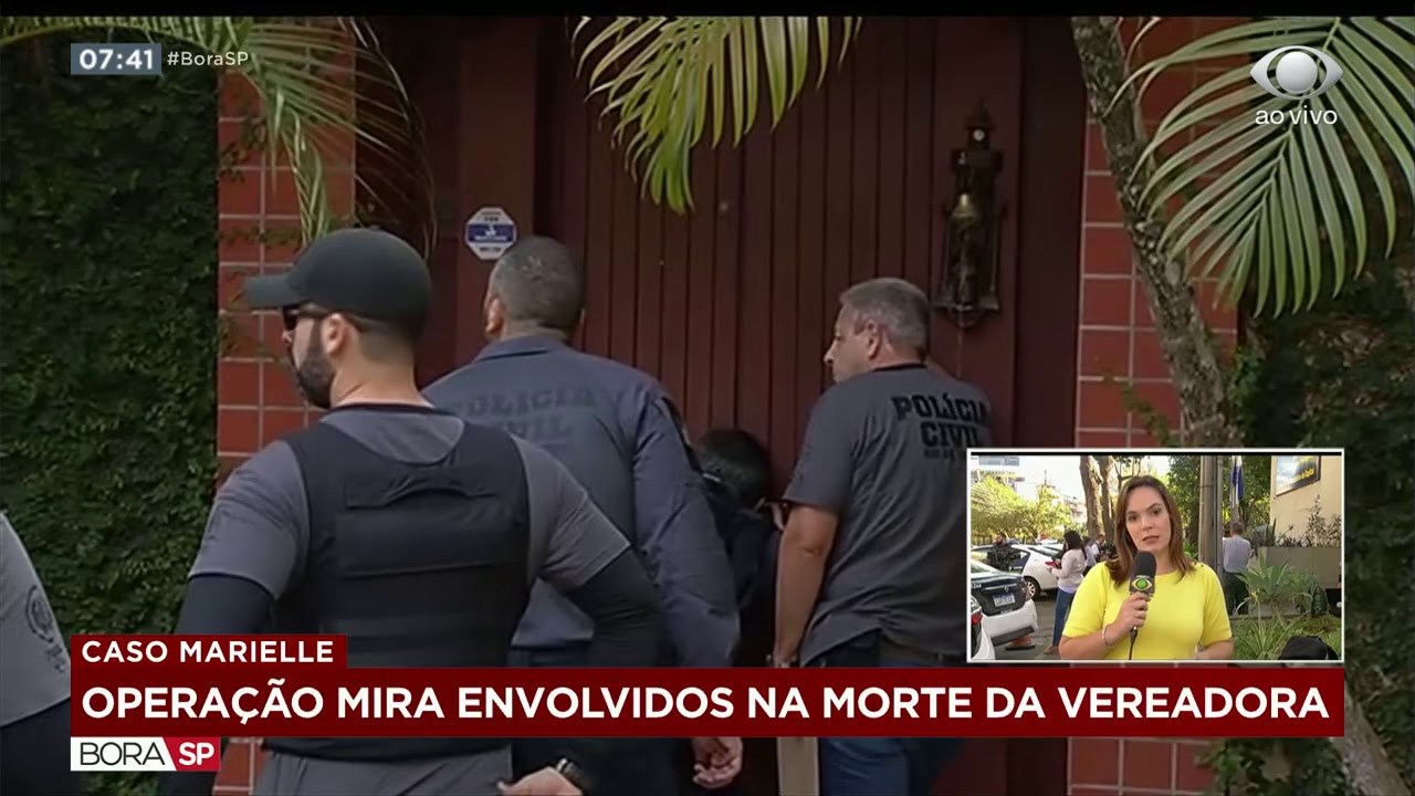 Operação mira envolvidos na morte de Marielle Franco cafe com jornal acabou