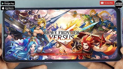 BRAVE FRONTIER VERSUS (EN) 2025 Online Role-Playing TCG Mobile Android-Gameplay